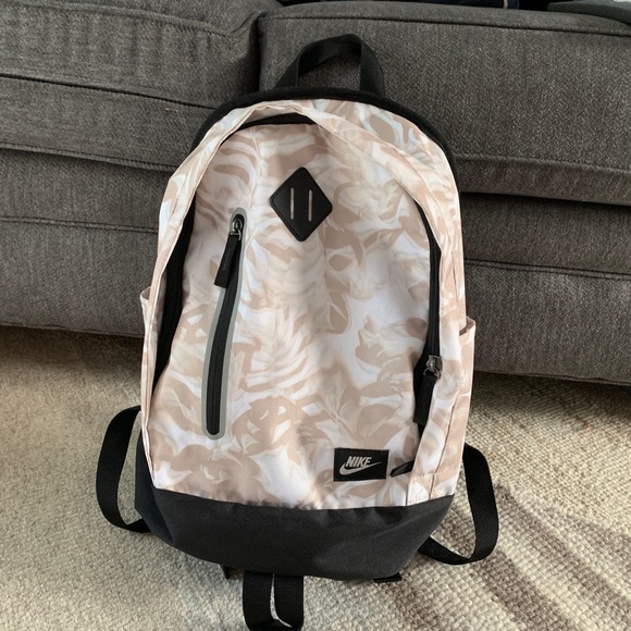 Nike Small Cheyenne Beige Marble Swirl Backpack - Picture 2 of 5